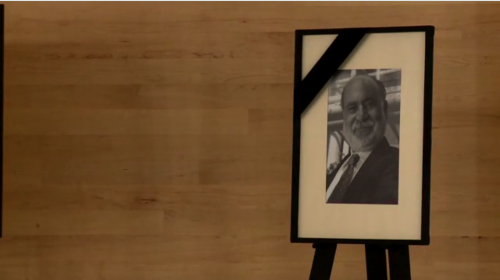 Homenaje luctuoso a don José G. Moreno de Alba