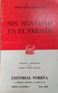 Sin novedad en el frente