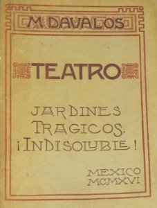 Jardines trágicos. ¡Indisoluble!
