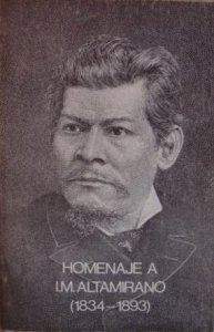 Homenaje a Ignacio Manuel Altamirano (1834-1893)