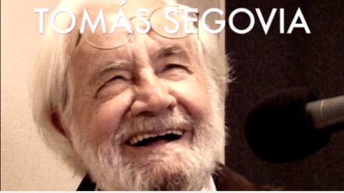 Tomás Segovia en Descarga Cultura.UNAM