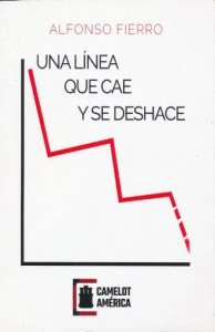 Una línea que cae y se deshace