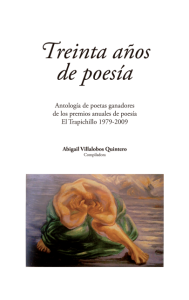 Treinta años de poesía : antología de poetas ganadores de los premios anuales de poesía El Trapichillo 1979-2009